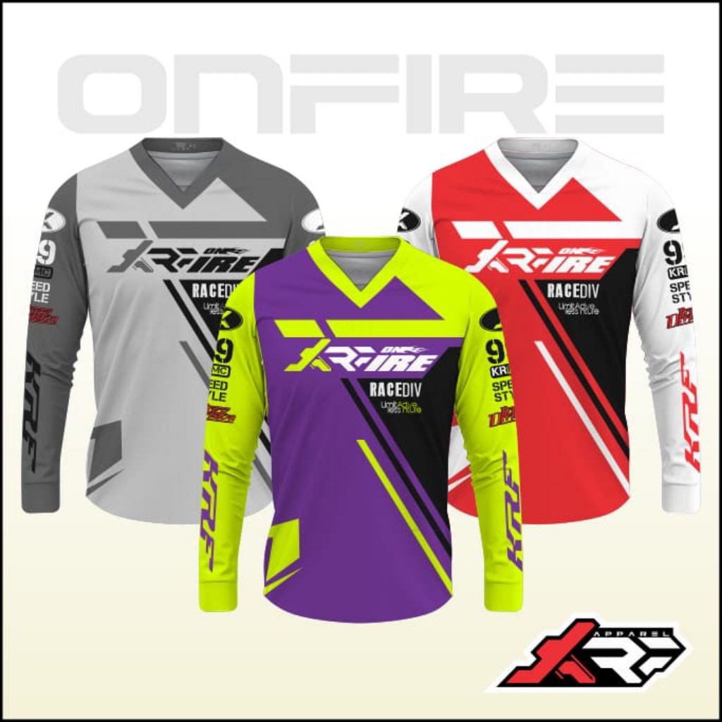 Jersey Sepeda Trail Kaos Trabas Adventure Racing