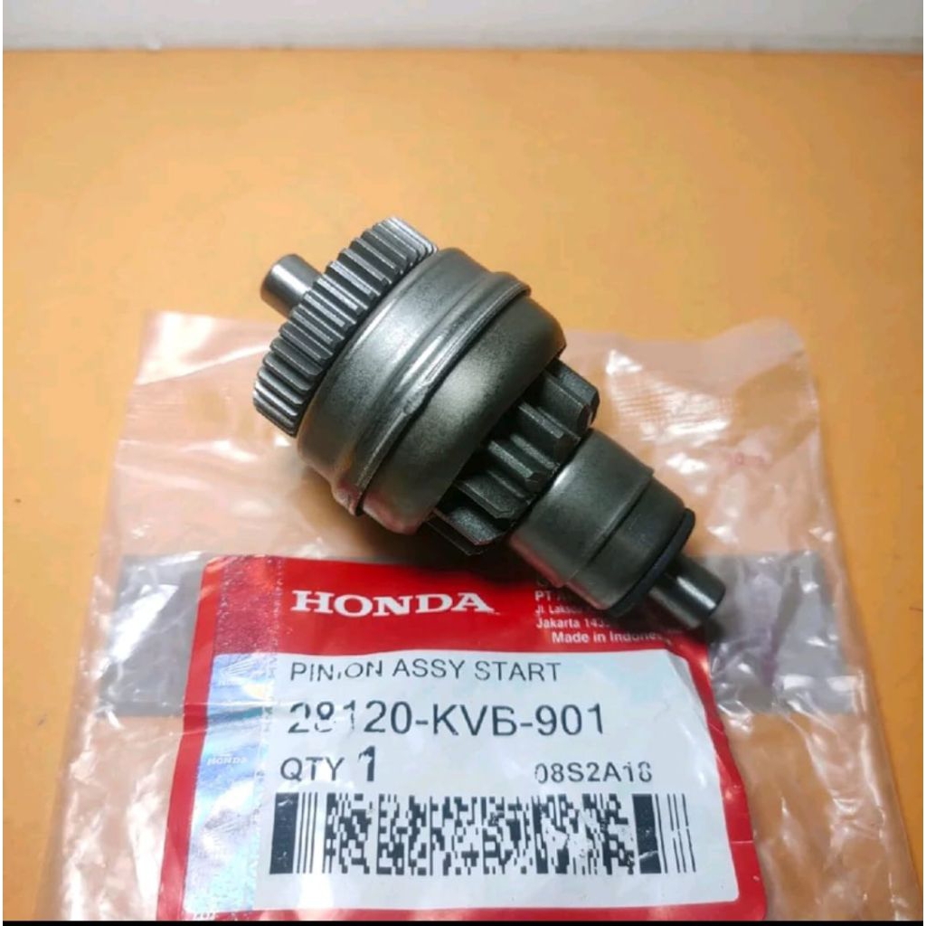 GIGI PINION ASSY/GRANAT ASSY  HONDA VARIO 110,yaitu Vario 110 Karbu (2006-2014), Beat FI (2012-2014)