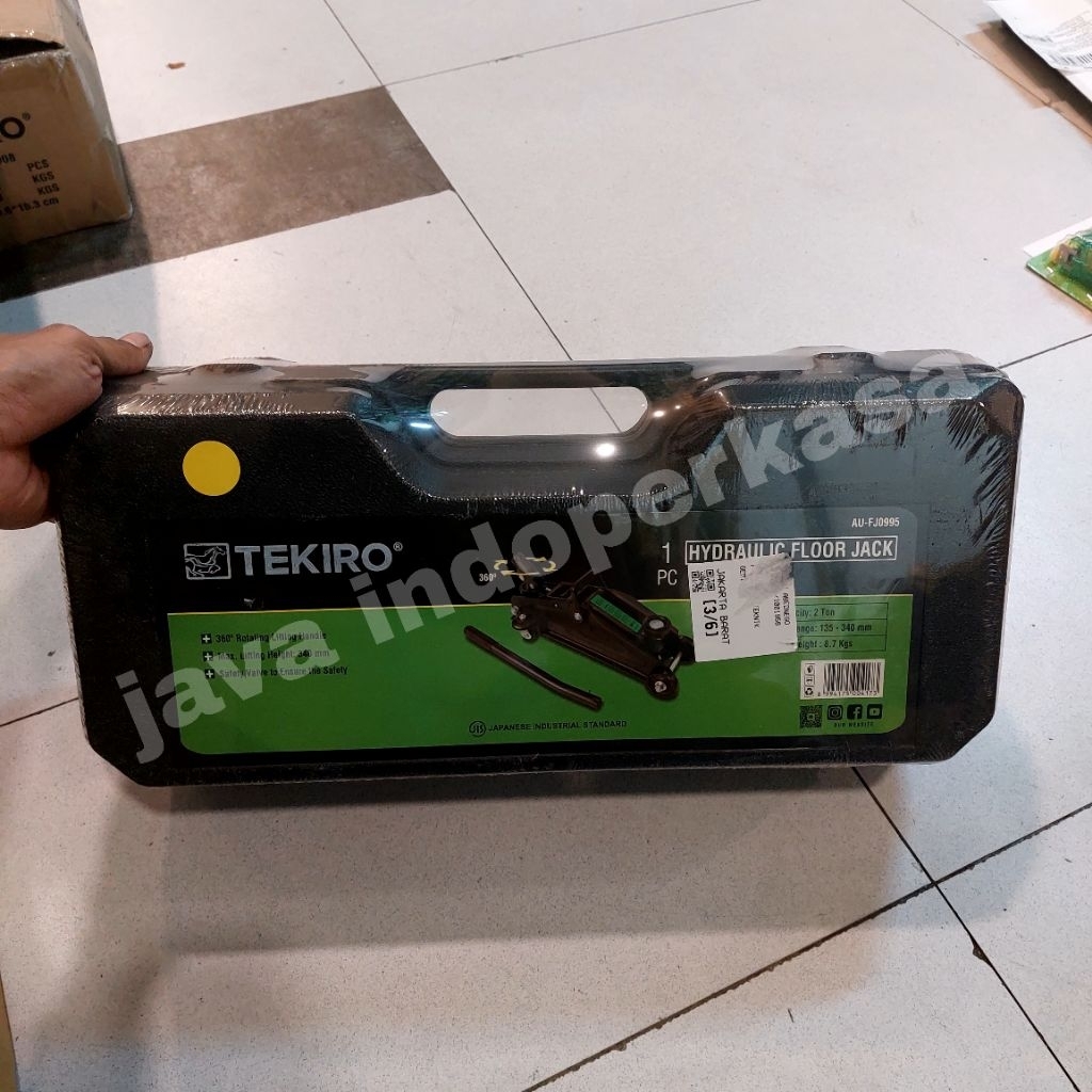 TEKIRO AU-FJ0995 DONGKRAK MOBIL 2 TON MODEL BUAYA PUTAR 360°