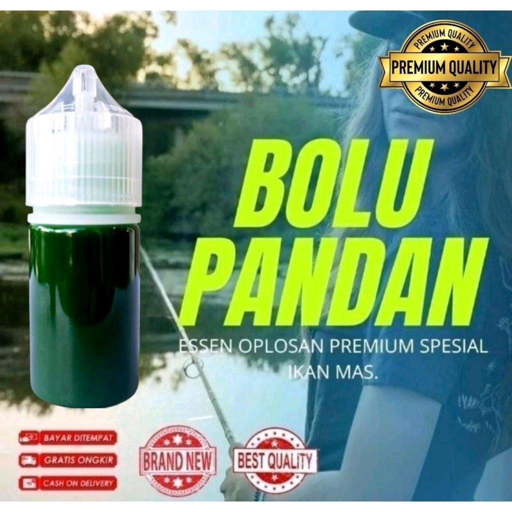 Essen ikan mas aroma bolu pandan essen super premium ikan mas kemasan 30ML