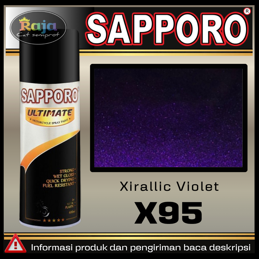 Sapporo Ultimate : Xirallic Violet - X95**
