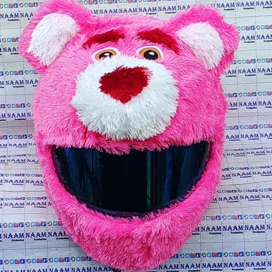 Lotso, Cover Helm Lotso, Cover Helm Full Face Karakter, Cover Helm Lucu, Cover Helm Batman, Cover He