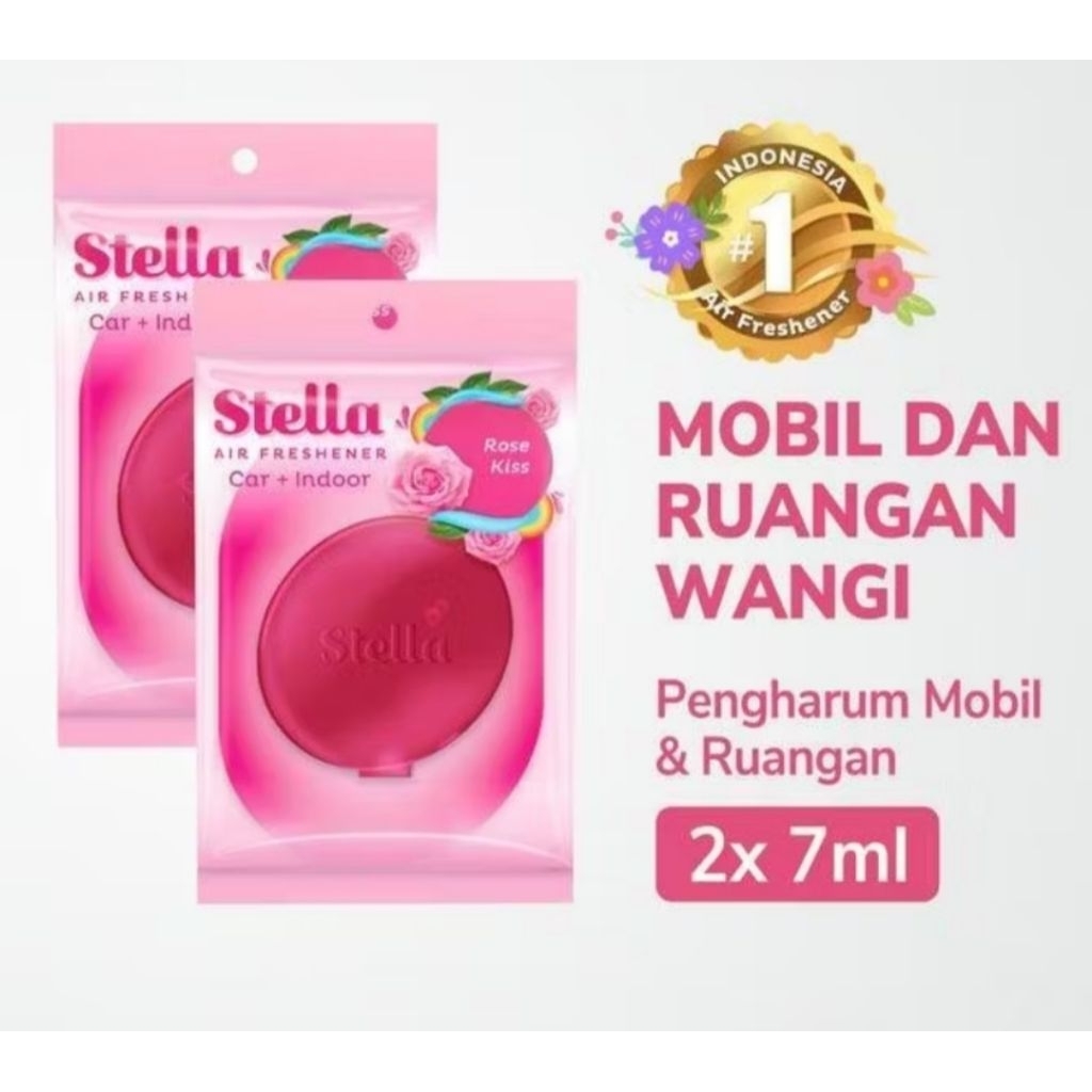 Stella Daily Freshnes Pengharum Ruangan 7ml Aroma Rose kiss