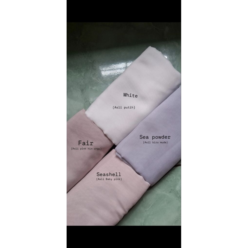 preloved Scarf Plain Kamiidea