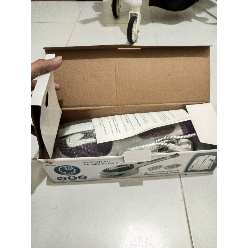 setrika uap GM Bear New