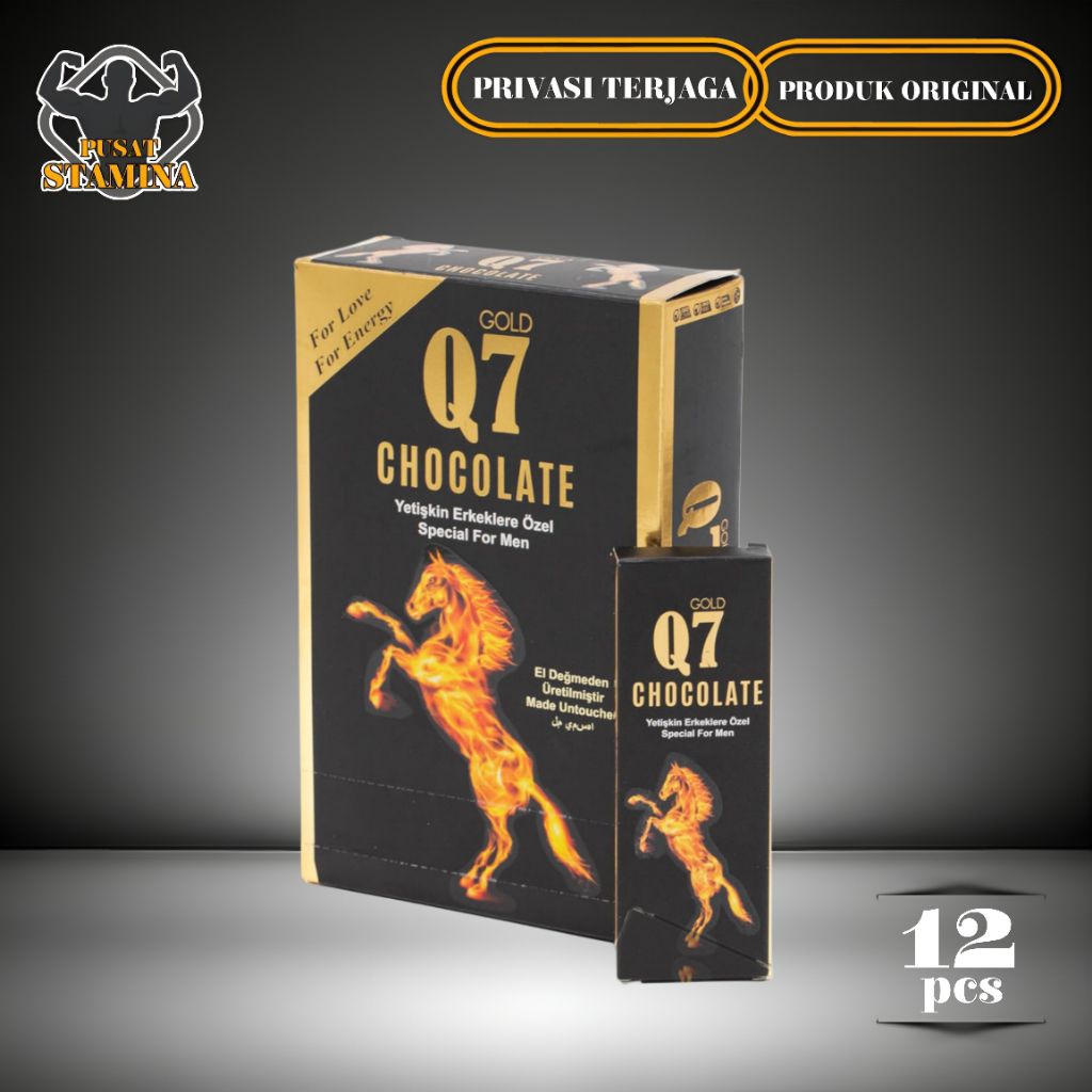 Coklat Q 7 Gold Chocolate for couple 12