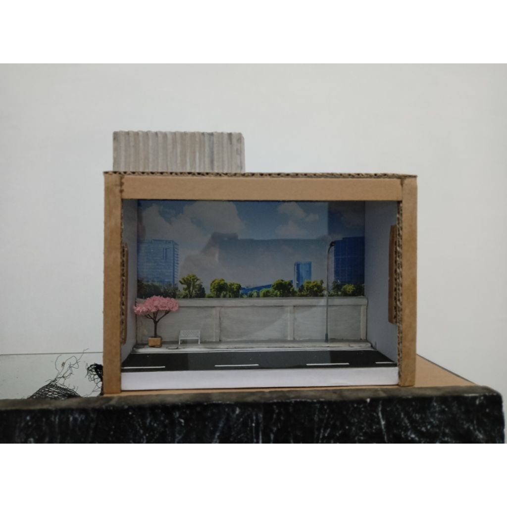[DIY] Diorama Pinggir Jalan 1:64