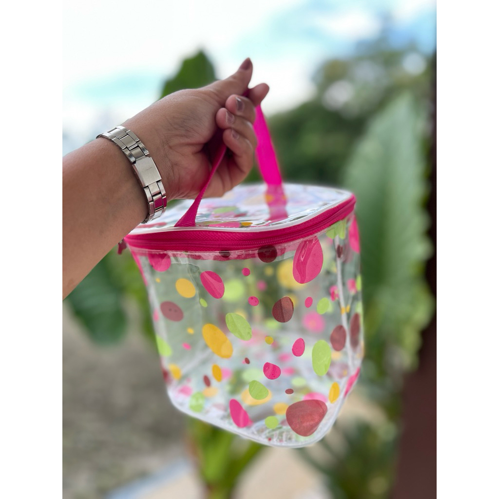 TAS MAKE UP BEDAK BAYI BAHAN TEBAL MURAH MERIAH