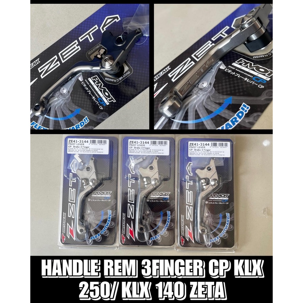 HANDLE REM 3 FINGER CP KLX 250/KLX 140 ZETA