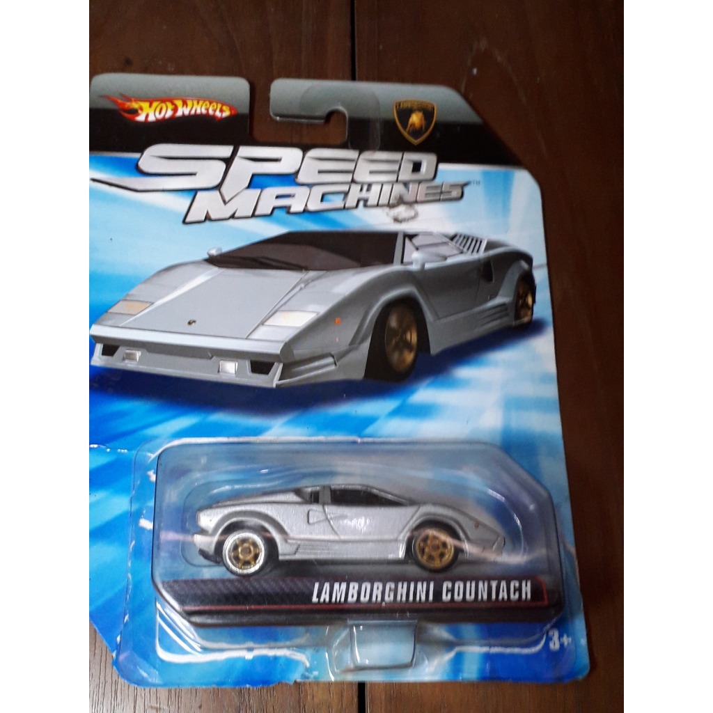 hot wheels lamborghini countach speed machine loose