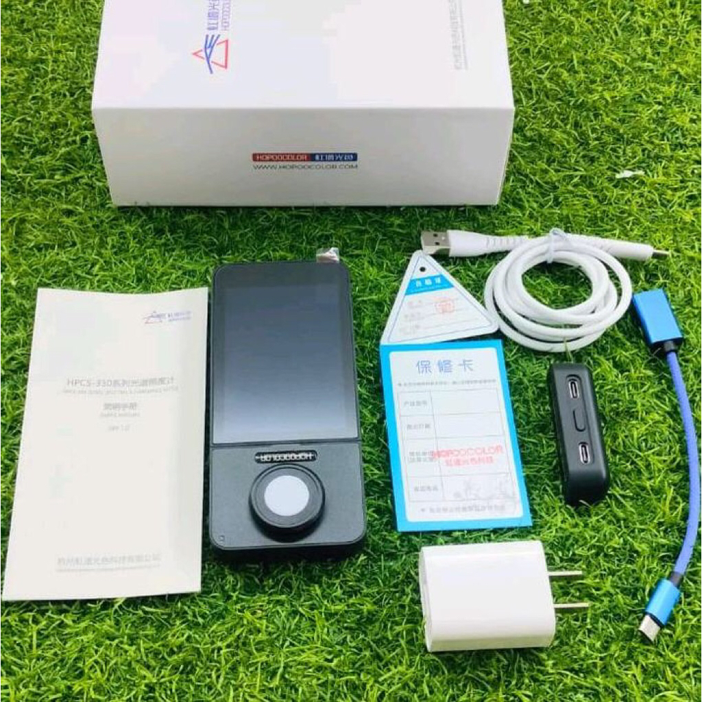 LUX Light Meter Spectrum Measurement Led Spectrum Analyzer CCT CRI Spectrometer HPCS-330