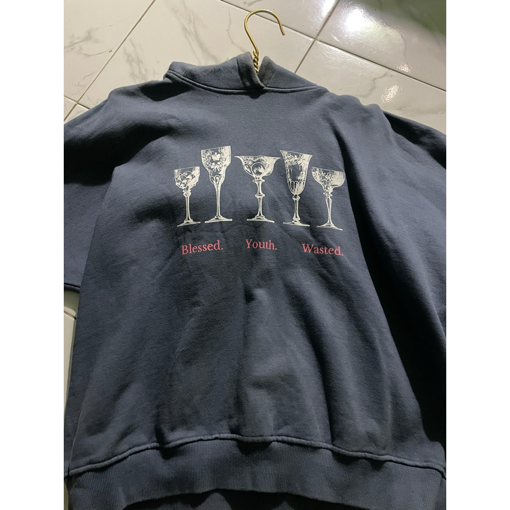 Hoodie Pradae Blessed Youth Wasted size L Rare