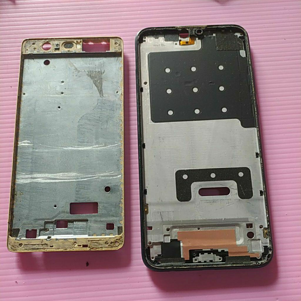 frame tatakan lcd Huawe y8s/Huawei p9 eva-L19 ORIGINAL