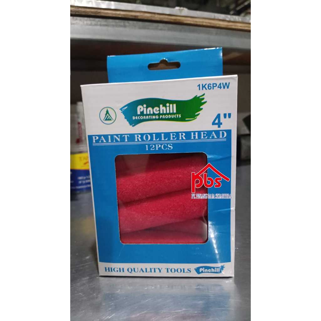 BULU ROLL CAT 4" (inch) / ROLL CAT KECIL / GAGANG ROLL CAT
