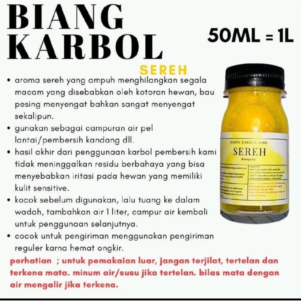 BIANG KARBOL sereh