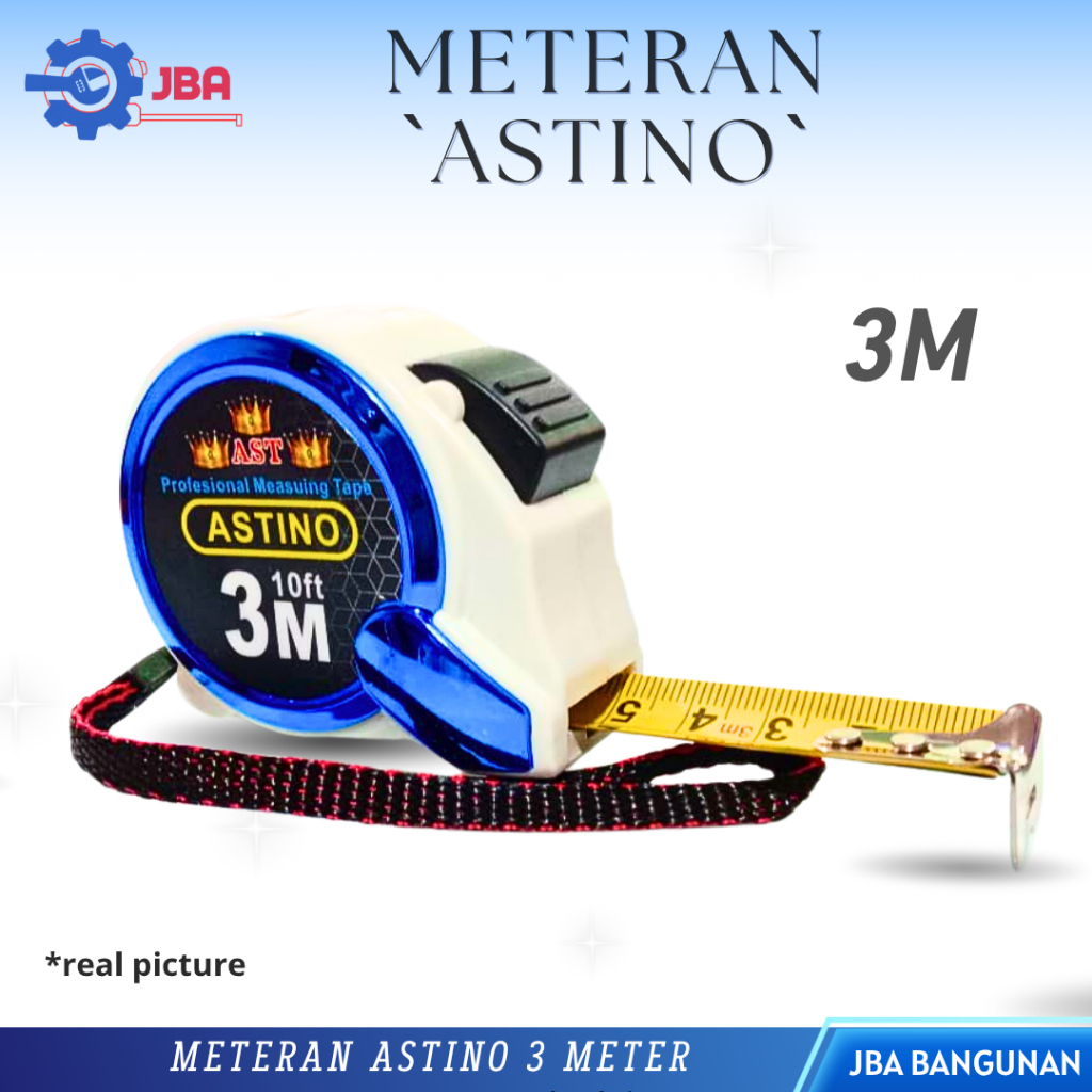 Meteran Roll panjang 3 Meter / Meteran 3 meter / meteran wood