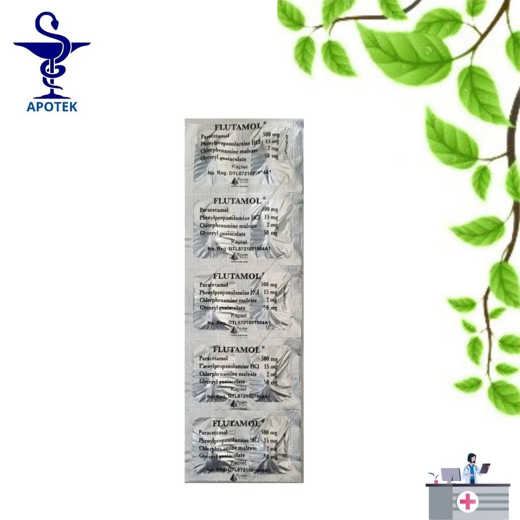 Flutamol strip 10 Kaplet
