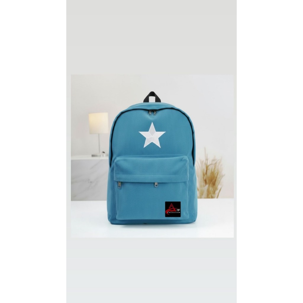 Tas Ransel Corduroy /Tas ransel Bintang / bagpack corduroy / bagpack corduroy/tas ransel corduroy