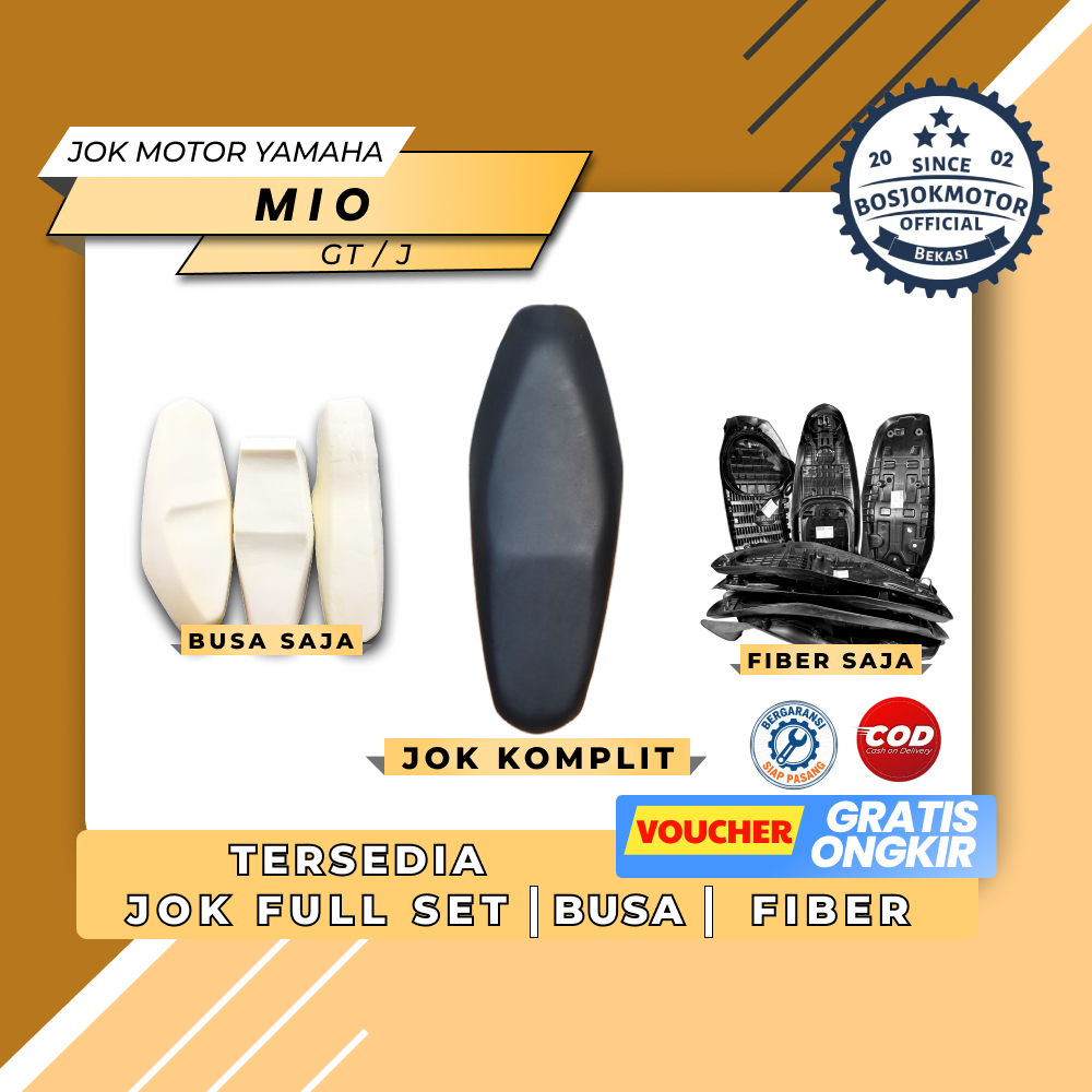 Jok motor mio J mio GT Jok yamaha mio standar & variasi I Fullset I Busa I Fiber