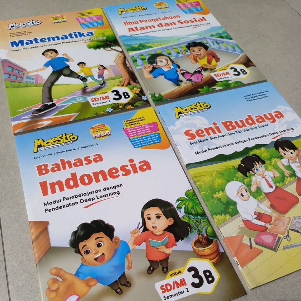 New lks maestro. SD kelas 3 semester 2. terbaru  2025/2026