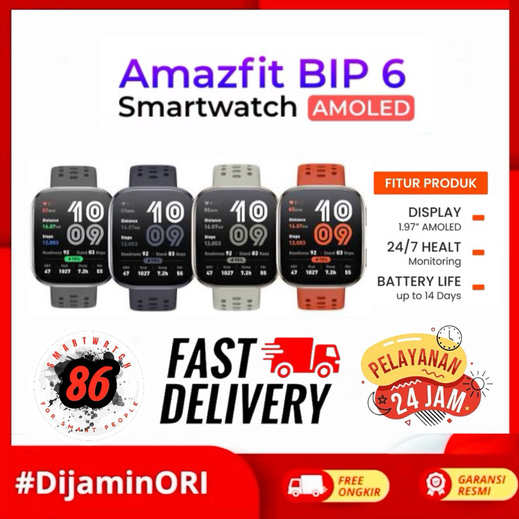 smartwatch Amazfit Bip 6