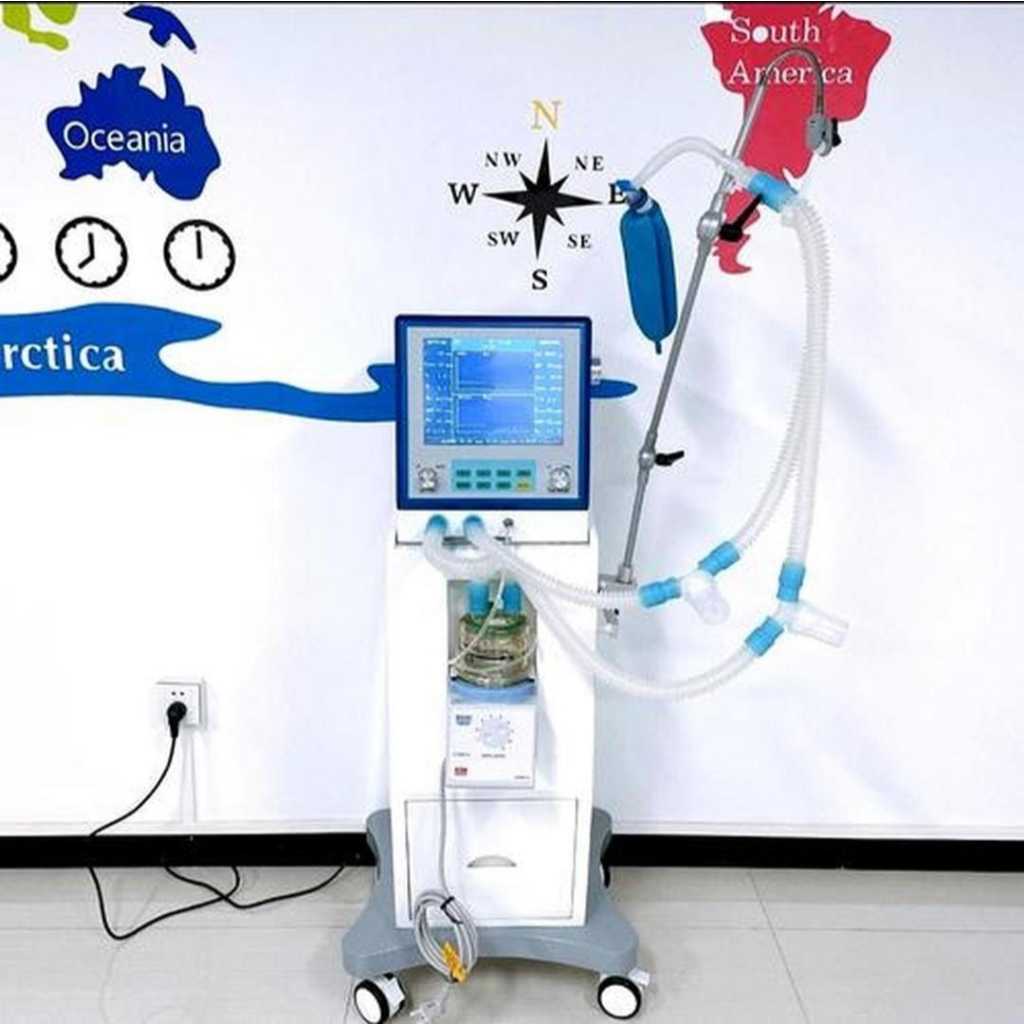 Ventilator ICU Dewasa dan Anak Rumah Sakit / Peralatan Medis ICU Rumah Sakit Zxh-550 Ventilator /