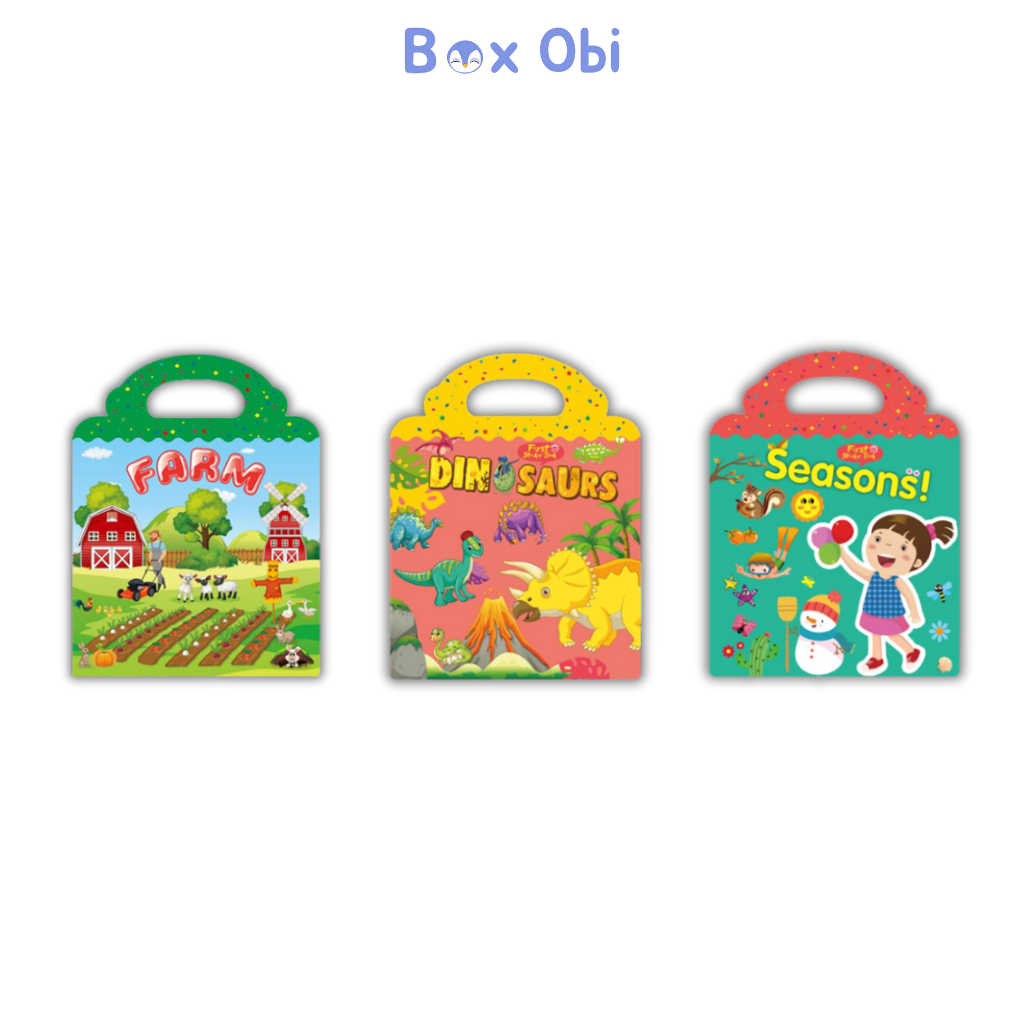 Buku Stiker Anak Sticker Activity Book Mainan Edukasi Anak