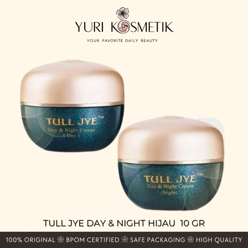 Tull Jye Day & Night Hijau Premium Yuri Kosmetik