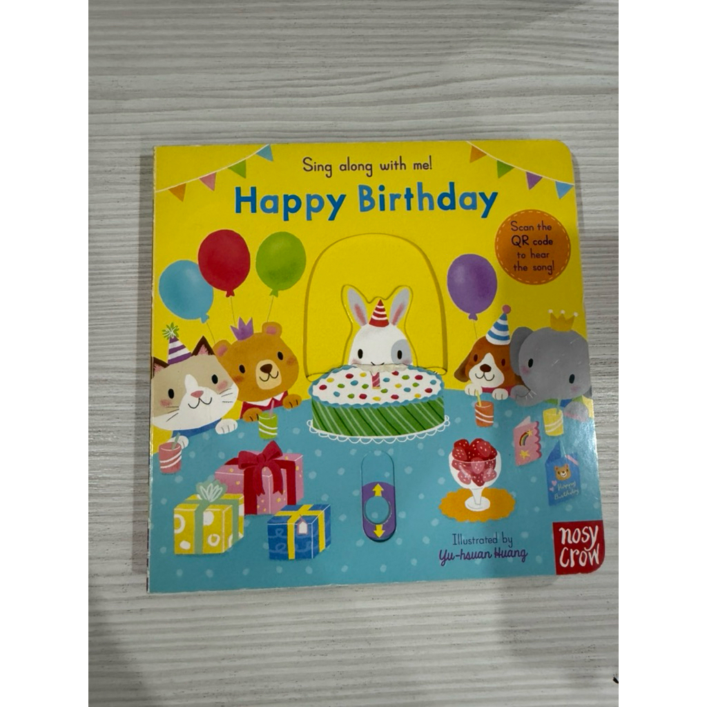 PRELOVED children board book happy birthday | buku anak
