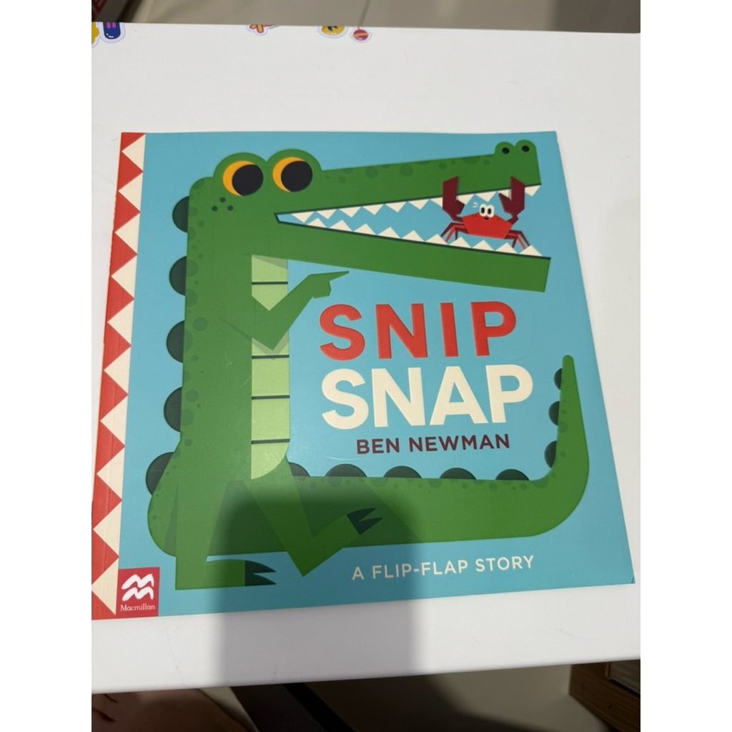 PRELOVED children picture book snip snap | buku anak