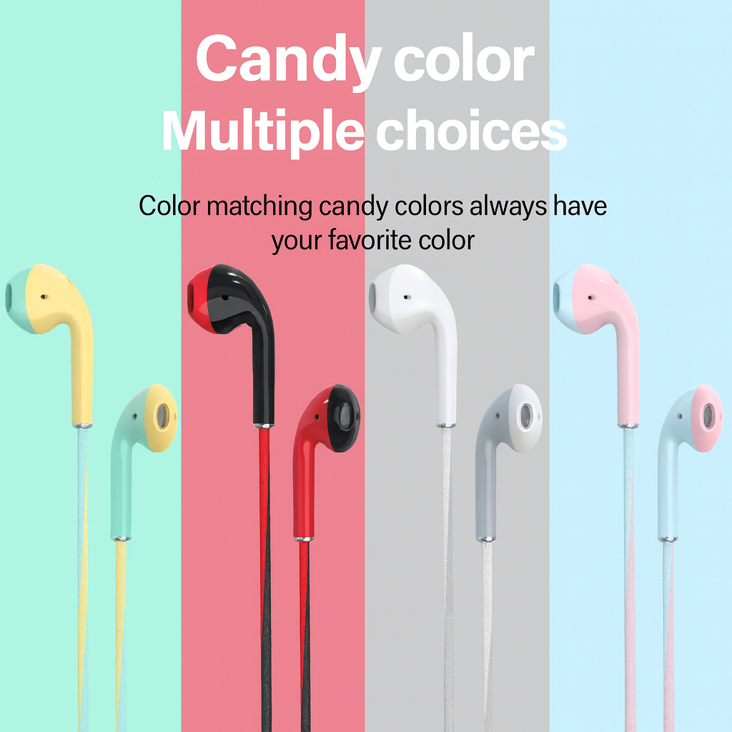 Headset Kabel Gaming Bass Extra Jernih Mikrofon HD Earphone Jack 3.5mm Kabel untuk PC HP Laptop