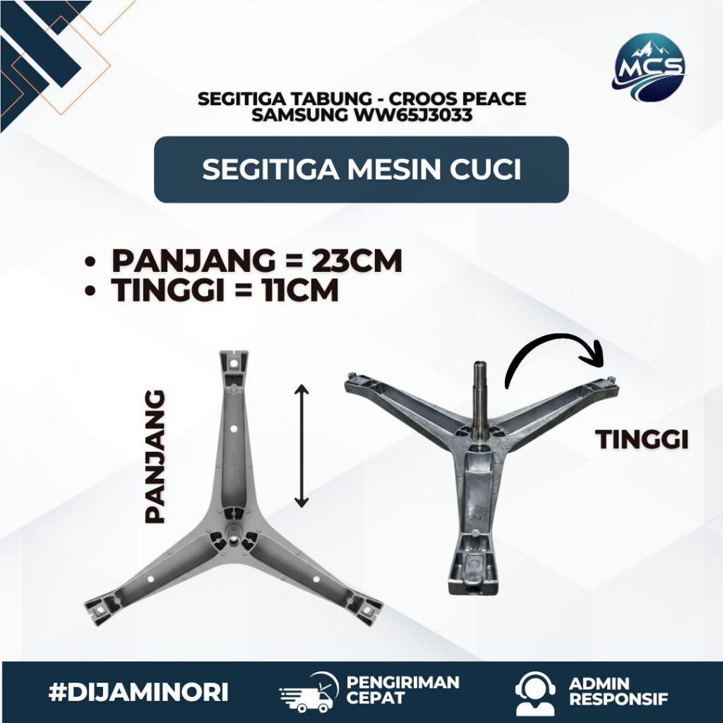 SEGITIGA TABUNG - CROOS PEACE samsung  ww65j3033