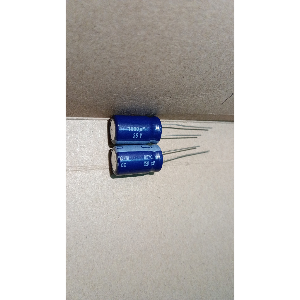 5993 kapasitor elco 1000uf 1000 uf 35v 35volt 35 volt panasonic