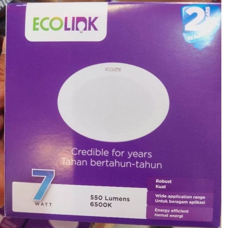 downlight led 7 watt ecolink