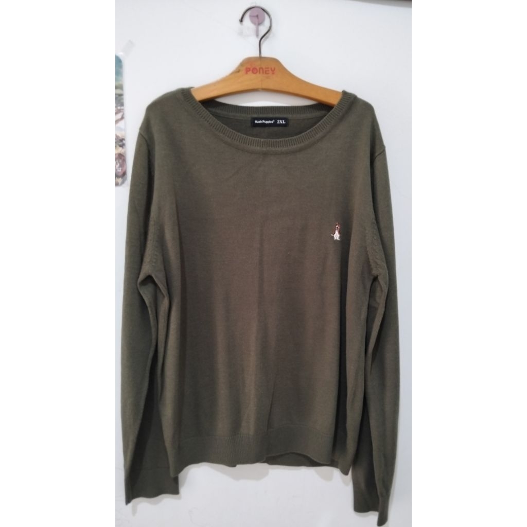 sweater hush puppies