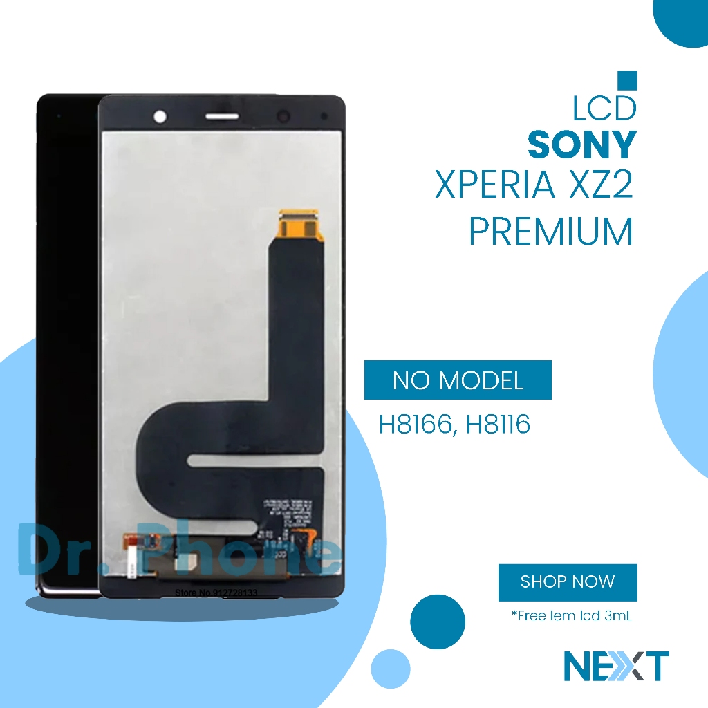 LCD Sony Xperia XZ2 Premium - Fullset Touchscreen