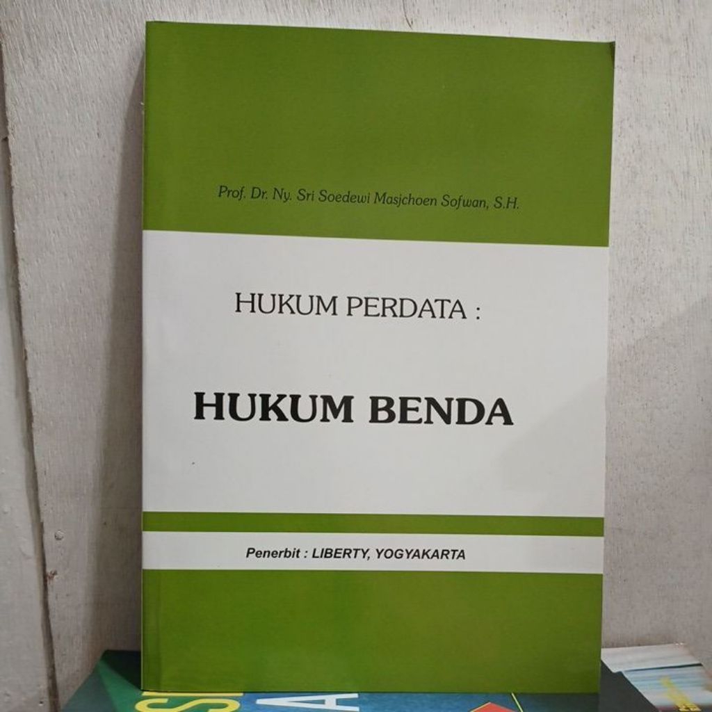 hukum perdata : Hukum Benda