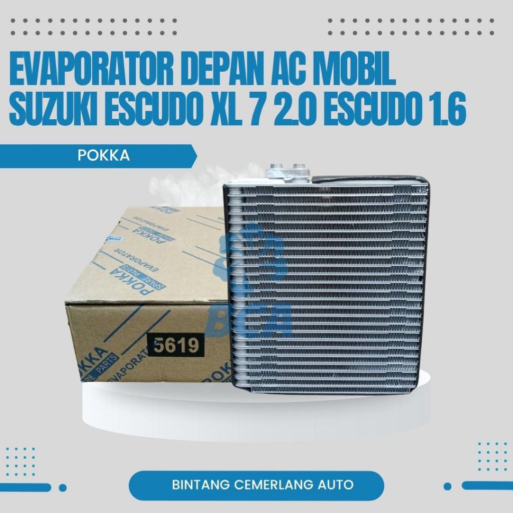 EVAPORATOR DEPAN AC MOBIL SUZUKI ESCUDO 1.6 XL 7 POKKA