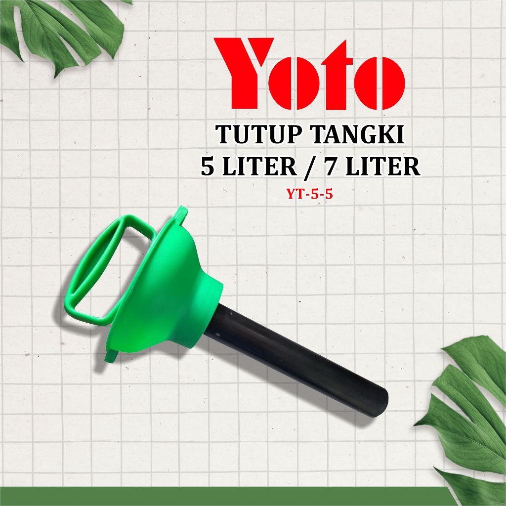 Tutup Tangki YOTO 5 / 7 Liter (YT-5-5) - Sparepart Sprayer Manual