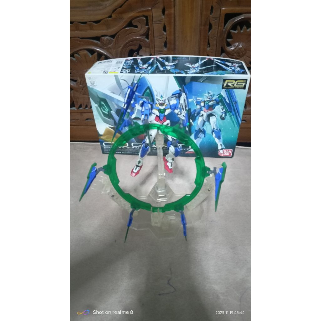 RG Gundam OO QanT + GN sword IV