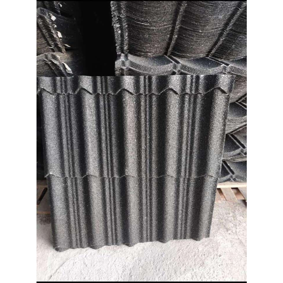 GENTENG METAL PASIR KENCANA - GENTENG METAL 2 SUSUN (MODEL PRIMA) reng 38.5cm tebal 0.30mm