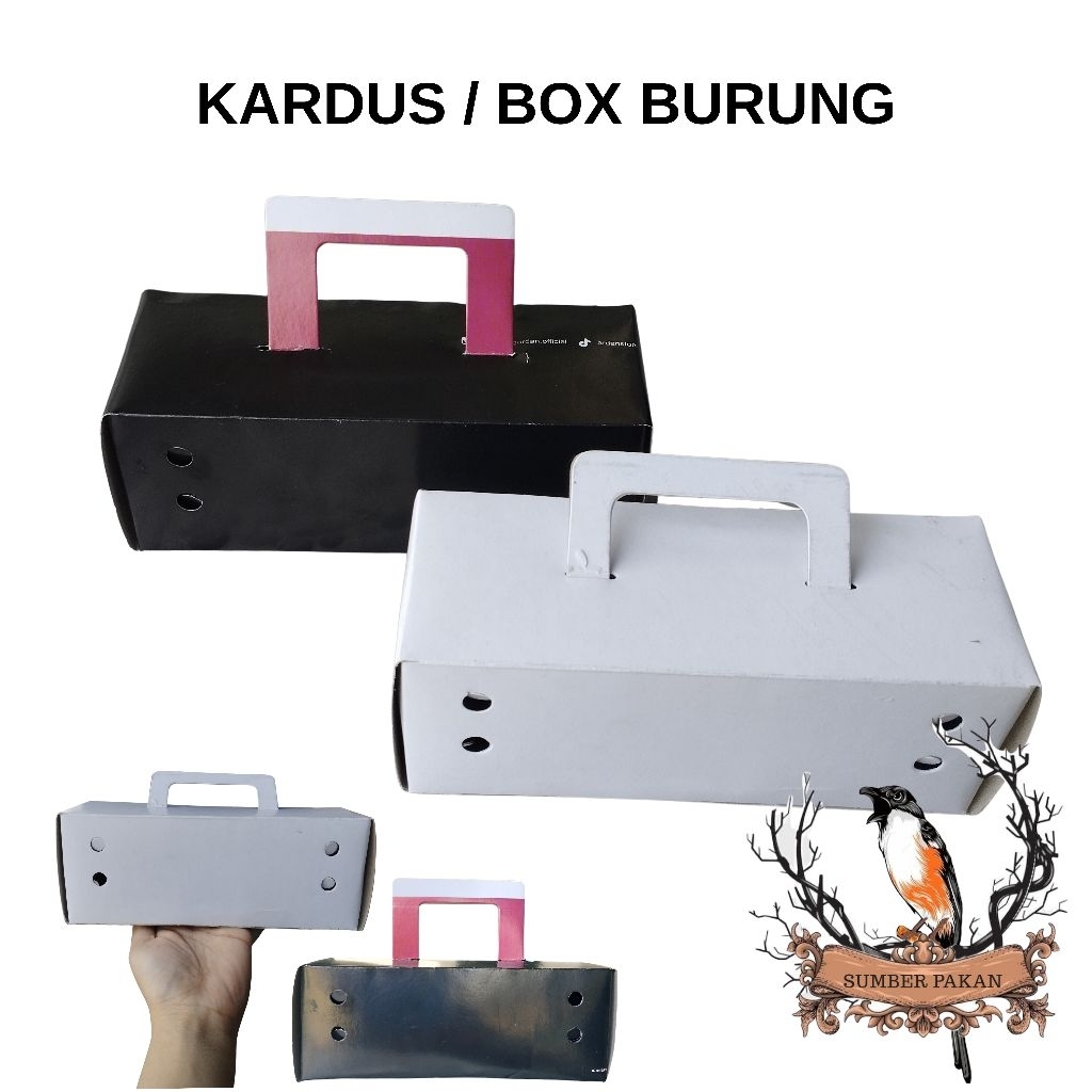 BOX KARDUS BURUNG