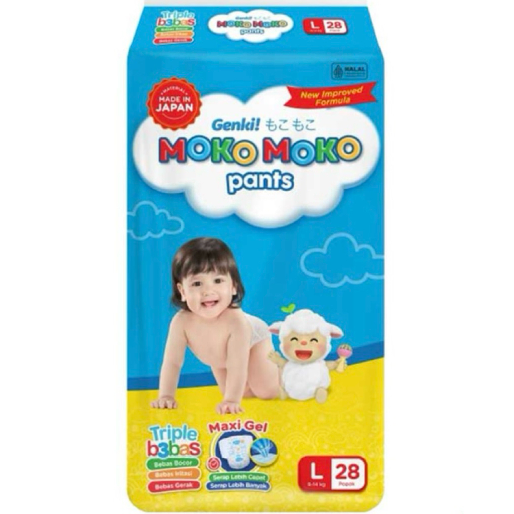 Genki Moko Moko Pants M32 L28 XL26