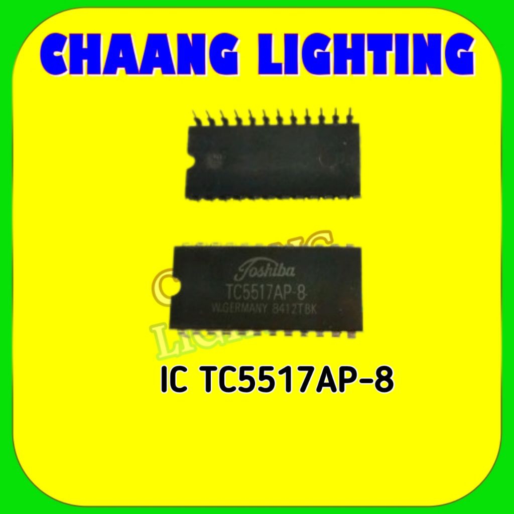 TC5517 IC TC5517AP-8 24PIN STATIC RAM=HM6116LP 6116 ORIGINAL