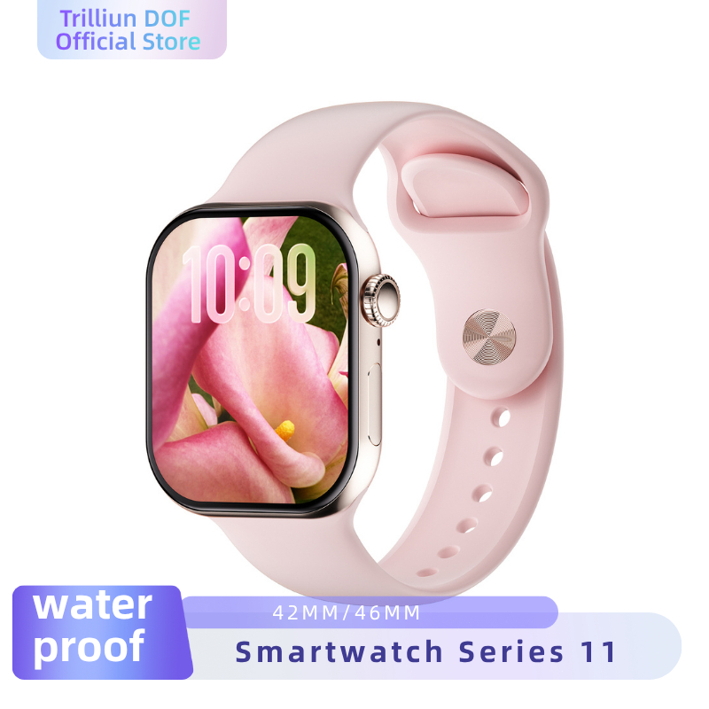 Trilliun DOF Official Store Watch Series 11 (42MM 46MM) Smart Watch Pria Wanita Watch Balasan Cerdas