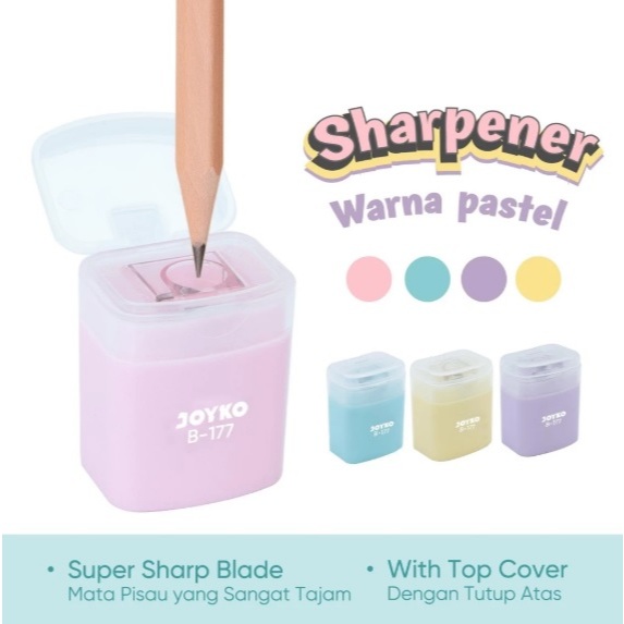 RAUTAN PENSIL JOYKO B-177 HARGA 1 PACK ISI 24 PCS