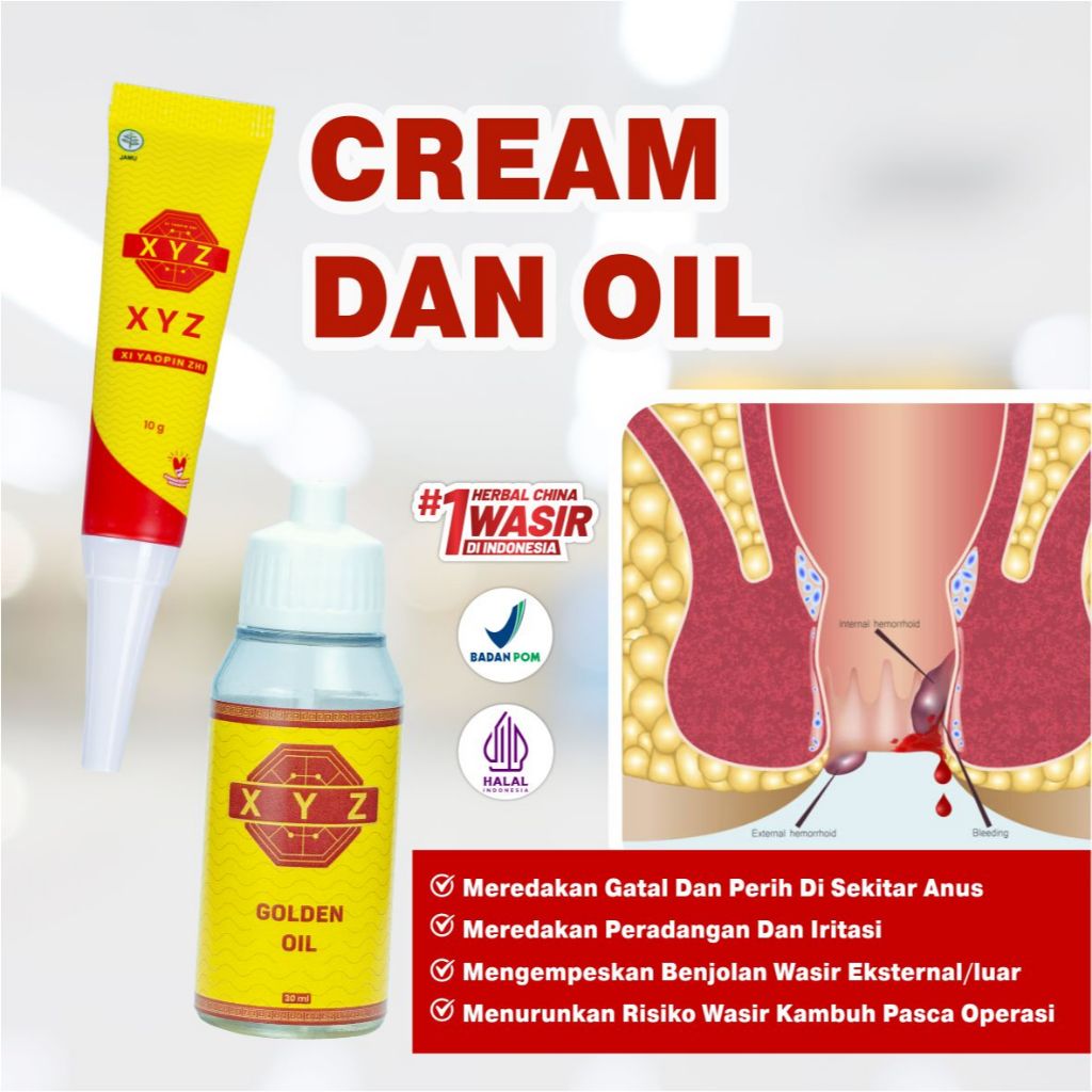 Obat Wasir Xi Yaopin Zhi Salep Oil
