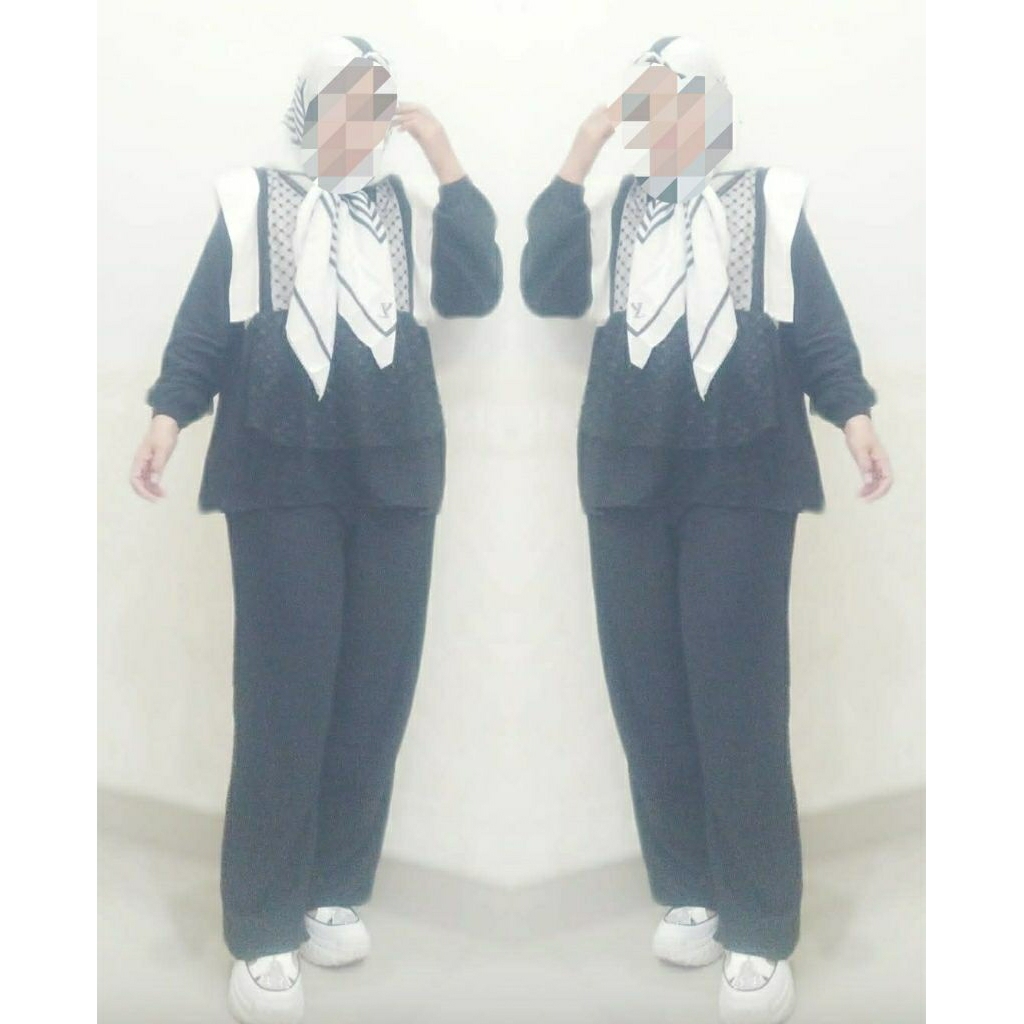 Set Celana Hitam (preloved)