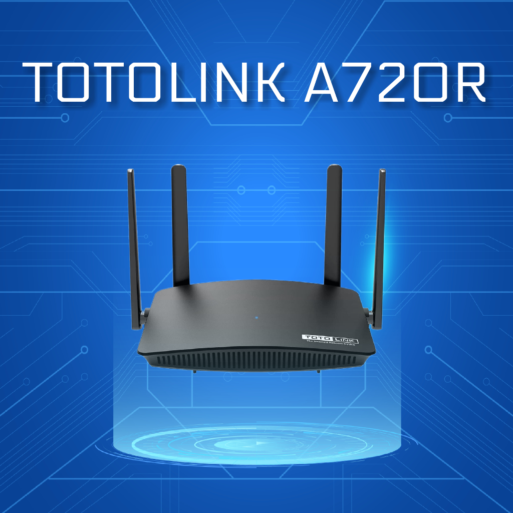 TOTOLINK A720R AC1200 Wireless Dual Band Router / TOTOLINK A720R