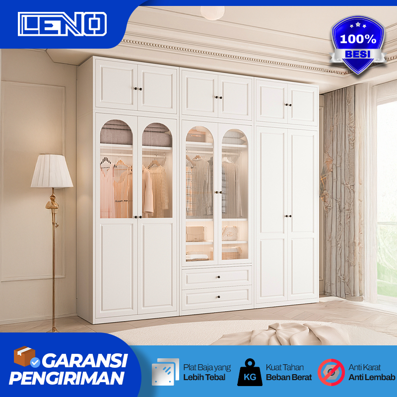 wardrobe lemari pakaian gantung lemari besi pakaian  lemari aluminium pakaian lemari baju besi